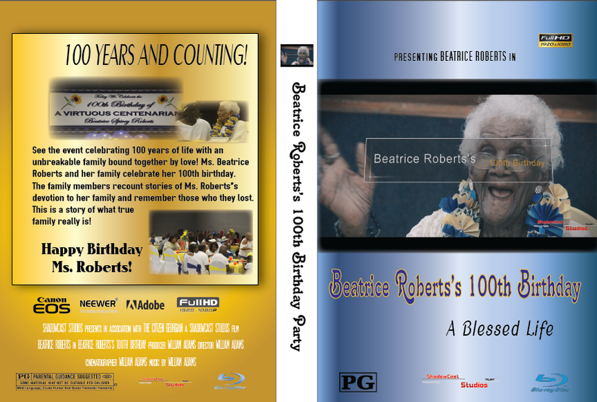 Case cover design for an event videography production.